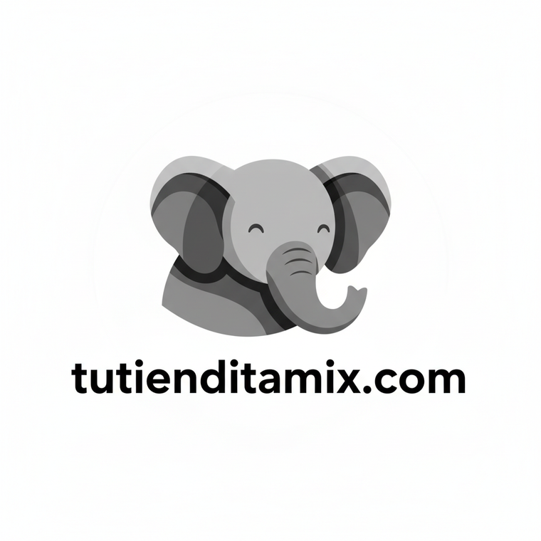 diseña un logo profesional y moderno en tonos negros y escalas de grises. el goo debe tener la figura animal en la arte superior (estilo animalista, elegante y amigable), y el texto del nombre de la tienda en la parte inferior. el diseño debe tranmitir confianza, calidad y ternura, reflejando que la tienda vende productos variados, con enfoque principal en artículos para niños y bebes. estilo minimalista, limpio, bien equilibrado, apto para uso comercial, brandig y redes sociales, fondo blanco o transparent